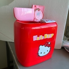 【レトロ】ハローキティ じゃぶじゃぶ洗濯機