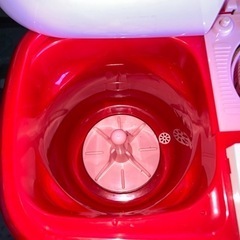 【レトロ】ハローキティ じゃぶじゃぶ洗濯機の画像
