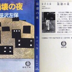 【文庫古本】笹沢佐保「崩壊の夜(初版)」・・・ある晩初めて盗み見た妻の預金通帳に巨額な数字・・・の画像