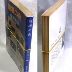 【文庫古本】笹沢佐保「崩壊の夜(初版)」・・・ある晩初めて盗み見た妻の預金通帳に巨額な数字・・・の画像