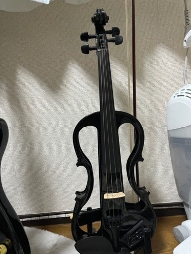 9/9取引のみ！至急！エレキバイオリン ブラック