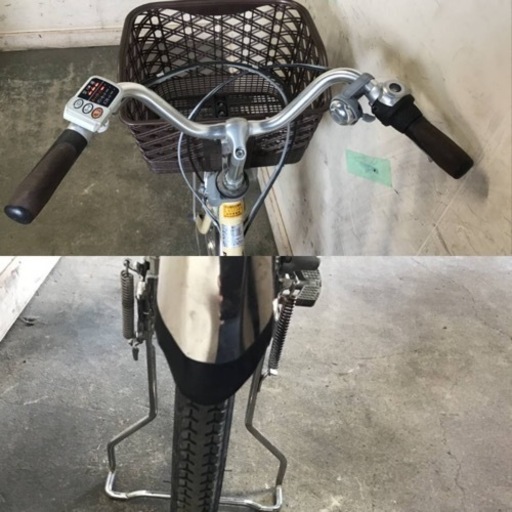 15□岐阜発　△Panasonic Lithium vivi DX/電動アシスト自転車/26インチ/3段変速/END63/アシスト走行確認/防犯有り/現状品　R5.7/31□a