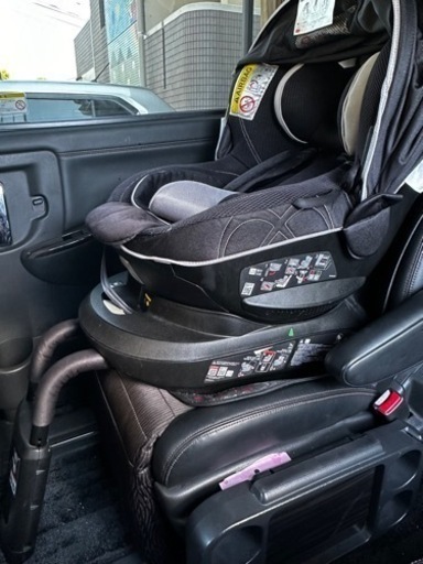 エールべべクルット4i グランスISOFIX美品チャイルドシート