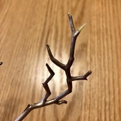 造花枝物　4点(ゴールド×2、ピンクゴールド×2)の画像
