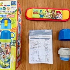 【新品未使用】トイストーリーの水筒用コップ&中栓