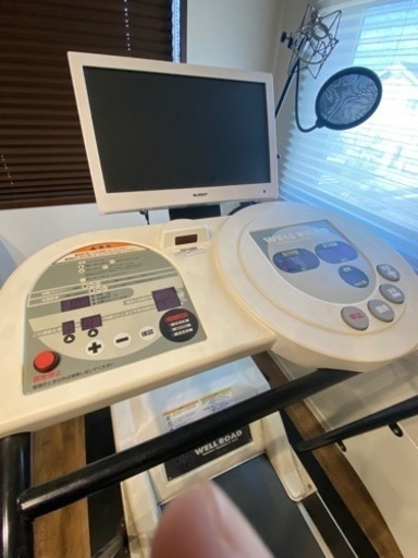 WELL ROAD ランニングマシーン　業務用　200V