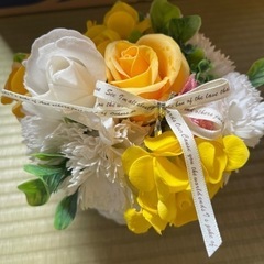 造花 差し上げます!!