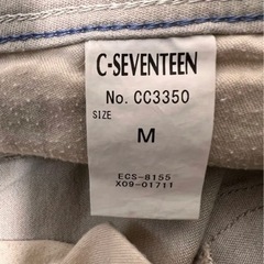 C-SEVENTEEN カジュアルパンツ　デニム　Mサイズの画像