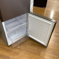 SHARP シャープ 2ドア冷蔵庫 SJ-PD27C-T 2017年製【トレファク 川越店】の画像