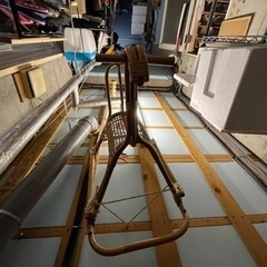 籐の馬　幼児乗り物の画像