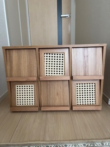 little rooms BENTAN ラタン収納棚 MARKET B