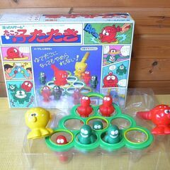 G28　おもちゃ/たこっ子たたき・ファンキーホッキー/お風呂遊び/エアーホッケー/（株）トープレ・バンダイ/レトロの画像
