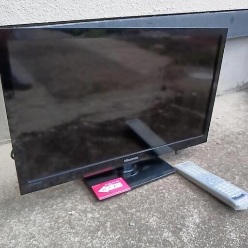【2013年製】24型ハイセンス Hisense ハイビジョンLED液晶テレビ HS24K300 リモコン EN-32954HS B-CASカード 家電 TV 24インチ
