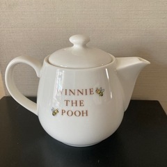 未使用　くまのプーさん　ティーポット　大きめの画像