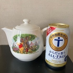 未使用　くまのプーさん　ティーポット　大きめの画像