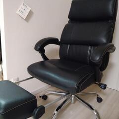 ハイバックチェア ブラックの画像