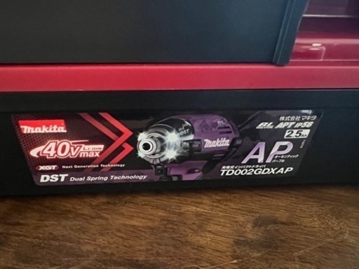 新品未使用 マキタ 40V MAX インパクトTD002GDXAP