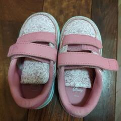 13cm Adidasプリンセス柄のスニーカー　
