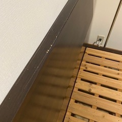 （商談中）ダブルベッドのフレームの画像