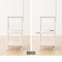 取引相手決まってます　レンジ台セット　ニトリ　超美品の画像