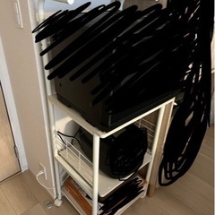 取引相手決まってます　レンジ台セット　ニトリ　超美品の画像