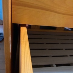 親子ベッド　木製の画像
