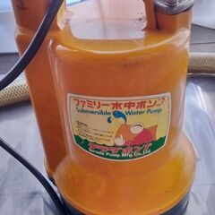 ファミリー水中ポンプ　テラダポンプ