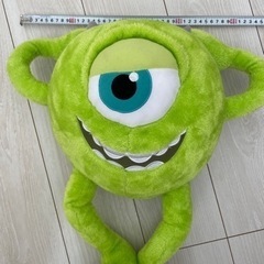 美品　マイク　ぬいぐるみ　モンスターズインク　ディズニーの画像