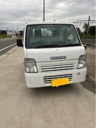 スズキ　キャリィ　軽トラック　機関良好　車検有り　外装サビ