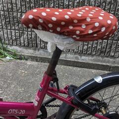 中古　折りたたみ自転車の画像