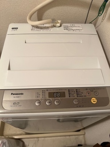 Panasonic 全自動洗濯機 NA-F60B11