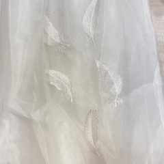 お宮参り　ベビードレス　帽子付きの画像