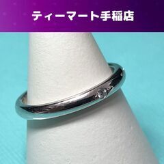 本物 TIFFANY&Co. PT950 PERETTI ダイヤ...