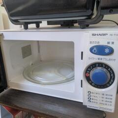 引き渡し先決定済み！電子レンジSHARPの画像