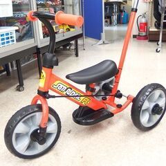 三輪車 舵取り棒付き NONAKA WORLD サンライダー FC オレンジ色×ブラック 野中製作所 ☆ 札幌市 北区 屯田 の画像