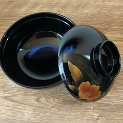 会津塗　汁椀5客揃い　新品の画像