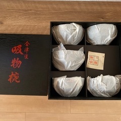 会津塗　汁椀5客揃い　新品の画像