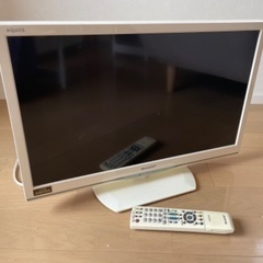 シャープ液晶テレビ　変色あり