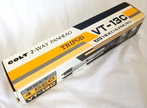 ☆コルト COLT VT-13C 三脚◆軽量・コンパクト、らくらく簡単操作