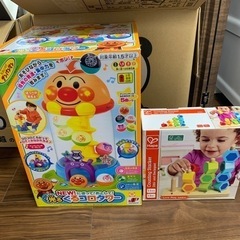 【お譲り先決定しました！】アンパンマンくるくるタワー　そのほかの画像