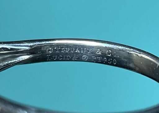 本物 TIFFANY&Co. PT950 PERETTI ダイヤモンド ルシダ VS1 0.26ct リング 10.5号 指輪 プラチナ ティファニー 鑑定書付き 札幌市手稲区