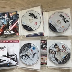 PS3 ソフト4本の画像