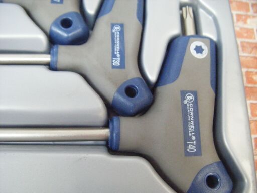 コーンウェル CBS-8THM ハンドル六角レンチ 7本セット 中古品 【ハンズクラフト宜野湾店】