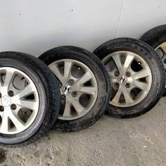 お話し中　ホンダ純正　タイヤホイールセット　155/65/13