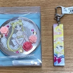 ★ 未開封、未使用★ セーラームーン展 コンパクトミラー アクリルキーホルダーの画像