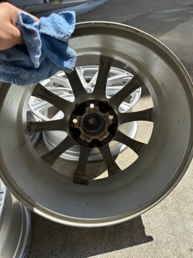Weds JOKER 17インチアルミホイール114.3×5穴引き取り可能