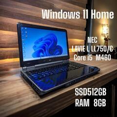 NEC  LAVIE L LL750/C   Windows 11   SSD512GB   RAM8GB