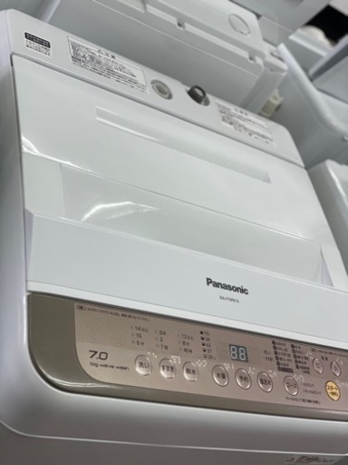送料・設置込み　洗濯機　7kg Panasonic 2017年