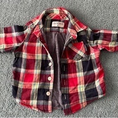 キッズ長いシャツの画像