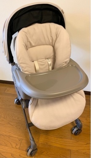 【お譲り先決定】2023.1購入　ネムリラ オートスイング ハイローチェア